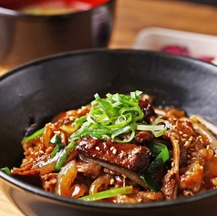 ◆牛ハラミ&牛バラ肉の焼肉丼◆