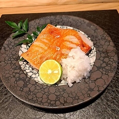 きんめ鯛の炭火焼き