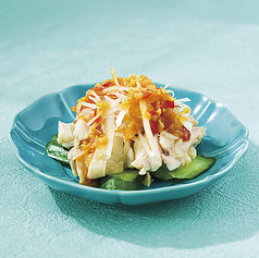 茹で鶏のタオチオソース