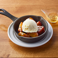 大学芋とバニラアイス