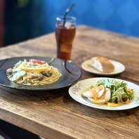 カレーパスタ　ランチセット