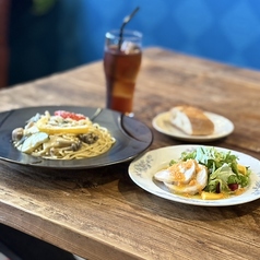 カレーパスタ　ランチセット