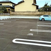 新設駐車場！お車でお越しの際にご利用ください♪