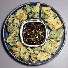 ネギニラチヂミ