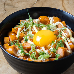 ウインナー丼