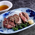 料理メニュー写真&nbsp;低温調理の甲州地鶏レバ刺し
