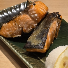 秋鮭の昆布締め焼き