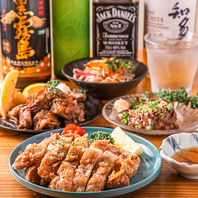 豊富な料理と季節の食材を活かしたおすすめ創作メニュー