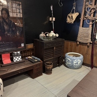 ◆伝統を感じる和風づくりの店内をお楽しみください◆