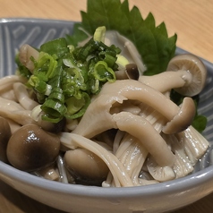 秋キノコのおひたし
