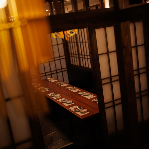 【湯島駅1分】全席完全個室◆直送鮮魚と握り寿司×創作和食を愉しむ大人の海鮮居酒屋