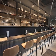 落ち着いた空間はデートやお仕事帰りのお食事に最適★