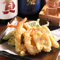 料理メニュー写真 ※天ぷらはカウンター席限定のご提供です。