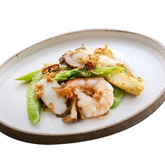 季節野菜と海鮮のXO醤炒め