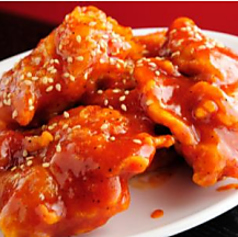 〈定番韓国料理〉クリスピーフライドチキン3種盛