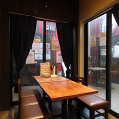 特別なお食事の場にぴったりな半個室席。大切な方との至福のひとときを☆