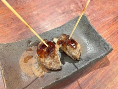 【六白黒豚】特大椎茸黒豚つくね串