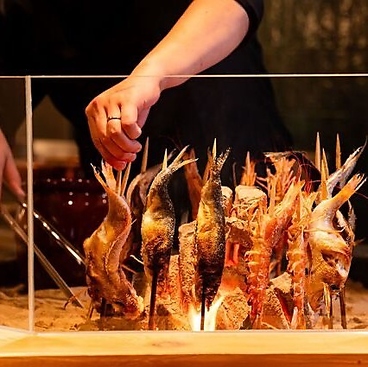 海鮮炭火原始焼き 日本酒 のど黒炭魚 新橋駅前店のおすすめ料理1