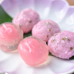 ミニ桜餅・ミニさくらわらび