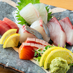 お造り5種盛り合わせ