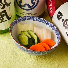 季節の漬物