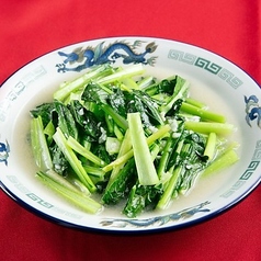 青菜炒め
