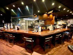 オープンキッチンのカウンター席です☆