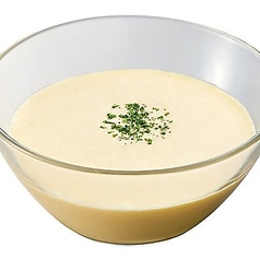 冷たいとうもろこしのスープ