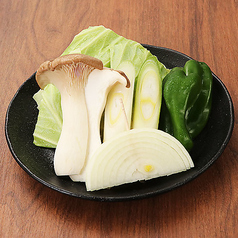 国産焼野菜盛り合せ