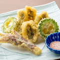 料理メニュー写真&nbsp;鱧と夏野菜の天ぷら