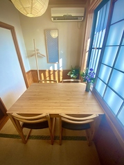 人気の3畳のテーブル席の個室