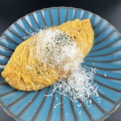 燻製たらことチーズオムレツ