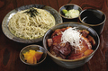 料理メニュー写真&nbsp;豚丼とミニそばセット