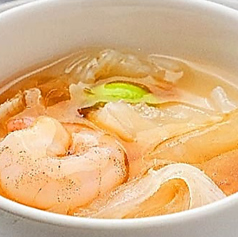 フカヒレと海鮮入り茶碗蒸し