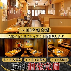 【宴会×個室あり】焼き鳥と海鮮　和食居酒屋　忍-しのぶ-　上野店の雰囲気1