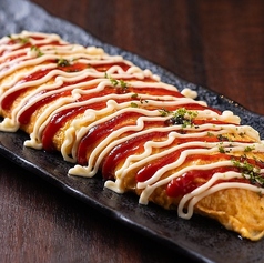 ベーコンとチーズオム焼き / 手作り巻き玉子焼き 各