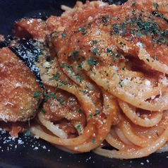 茄子と挽肉のボロネーゼ