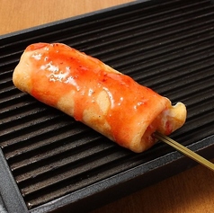 アイスクレープ　ストロベリーソース