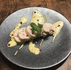 鷄ハムの沖縄の柑橘ドレッシングで