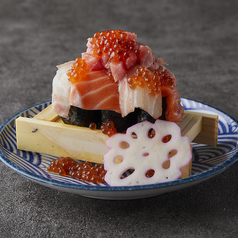 厳選鮮魚のこぼれ寿司