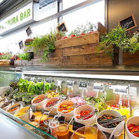 サイドメニューも充実♪組み合わせで楽しみ方は無限大∞