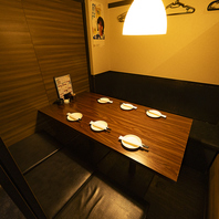 個室完備の空間は最大70名様までご利用可能！宴会に♪