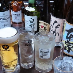 定番メニューからおすすめの国産お茶割りまでご用意