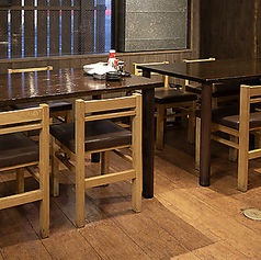 テーブル席をご用意しております。