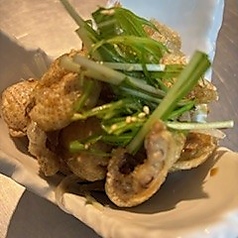鶏皮ポン酢