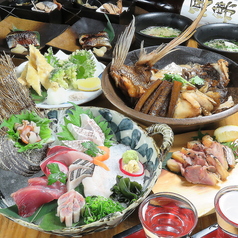 広島県産牡蠣とコウネ料理　居酒屋　獅子奮迅のコース写真