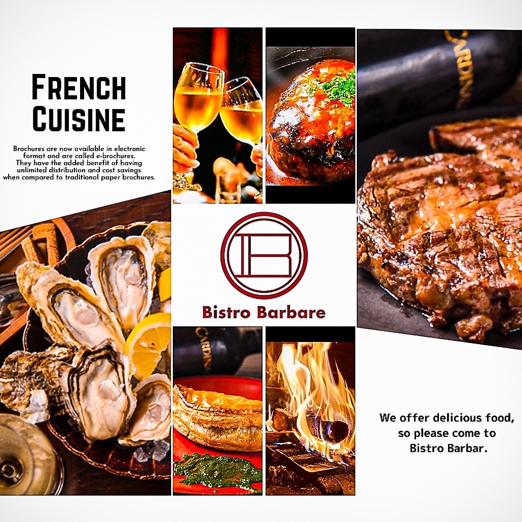 広島名産「牡蠣」「穴子」「瀬戸内豚」をお得に楽しむなら、フレンチビストロ「Barbare」で決まり♪