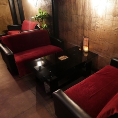 ゆったりくつろげるソファー4名席☆