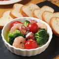料理メニュー写真&nbsp;【アヒージョ】エビ(10ケ)/たこゴロゴロ/たこエビMIX/色々きのこ