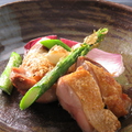 料理メニュー写真 奥三河鶏の鉄板ガーリックステーキ